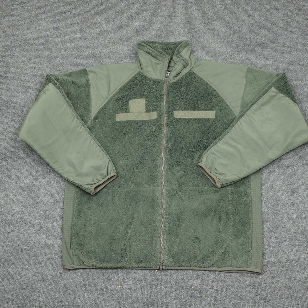 Peckham Jacket Mens Medium Green ECWCS Gen III Level 3 Polartec Fleece Military